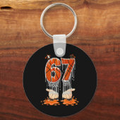 Porte-clés Gen Alpha Slang Kids 67 Basketball Ice Cream Drip  (Recto)