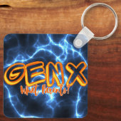 Porte-clés Gen X Pride Keychain (Verso)