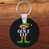 Porte-clés Gen Z Elf Matching Family Group Christmas Party Py (Recto)