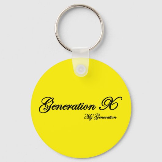 PORTE-CLÉS GÉNÉRATION X PORTE - CLÉ (Recto)