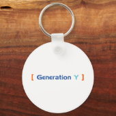 Porte-clés Génération Y (Recto)