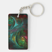 Porte-clés Genesis Nova Art Abstrait (Dos)