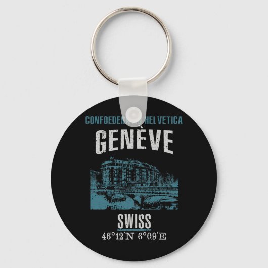 Porte-clés Genève (Recto)