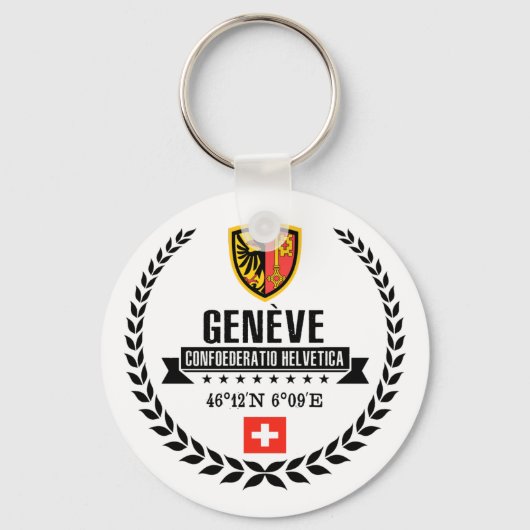 Porte-clés Genève (Recto)