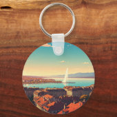 Porte-clés Genève Suisse (Recto)