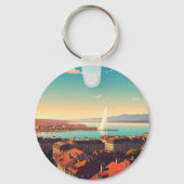 Porte-clés Genève Suisse (Verso)