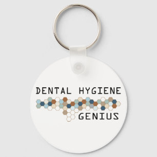 Porte-clés Génie dentaire d'hygiène