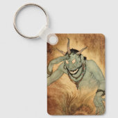 Porte-clés Génie des nuits arabes par Edmund Dulac (Recto)