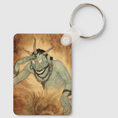 Porte-clés Génie des nuits arabes par Edmund Dulac (Verso)