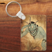 Porte-clés Génie des nuits arabes par Edmund Dulac (Recto)