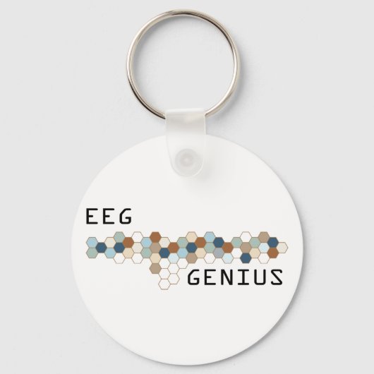 Porte-clés Génie EEG (Recto)