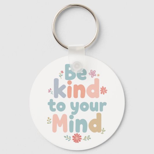 Porte-clés Gentle Self Care and Positive Reminder (Recto)