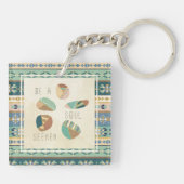 Porte-clés Geo extérieur VIII | soit un chercheur d'âme (Dos)