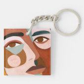 Porte-clés Geo font face à Upclose (Dos)