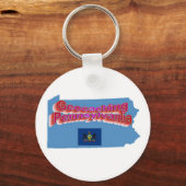 Porte-clés Geocaching Pennsylvania Porte - clé (Recto)