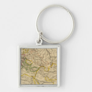 Porte-clés Géographie du Moyen Âge