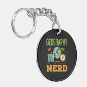Porte-clés Géographie Nerd (Devant gauche)