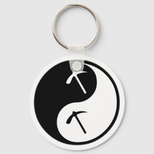 Porte-clés Géologie Yin Yang