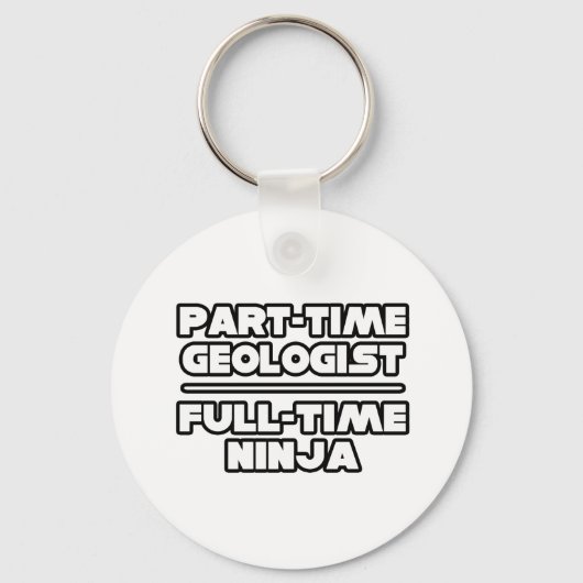 Porte-clés Géologue / Ninja (Recto)
