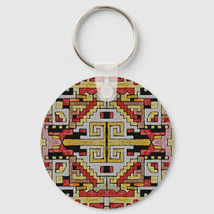 Porte-clés Géométhorique Tribal/Motif ethnique
