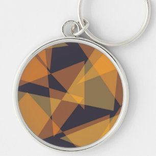 Porte-clés Geometric, cool, trendy, modern, simple triangles