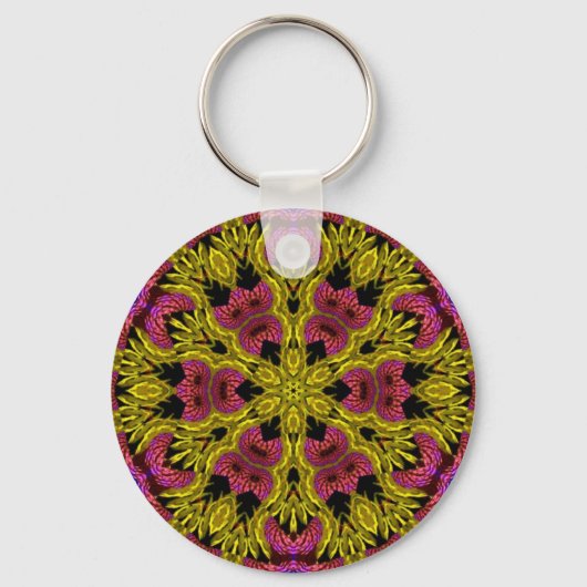 Porte-clés GeoMetric fractal 05 Porte - clé (Recto)