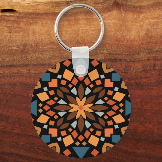 Porte-clés Geometric Harmony (Verso)