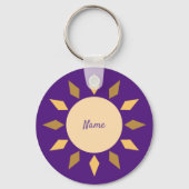 Porte-clés Geometric Sun Circle Thunder_Cove (Verso)