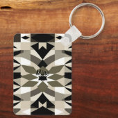 Porte-clés géométrie décoration  (Verso)