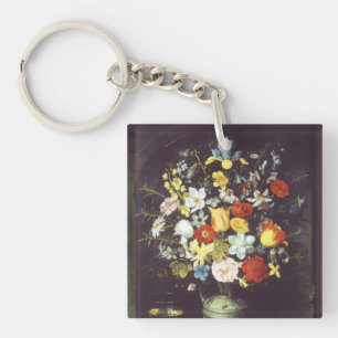 Porte-clés Georg Flegel Gros morceau de fleurs (en niche)