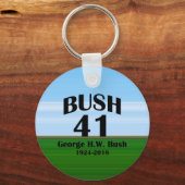 Porte-clés George H.W. Bush 1924-2018 (Recto)