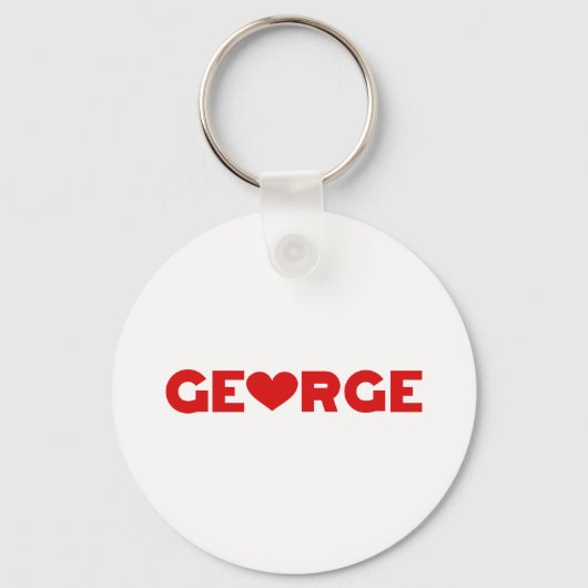 Porte-clés George Love (Recto)