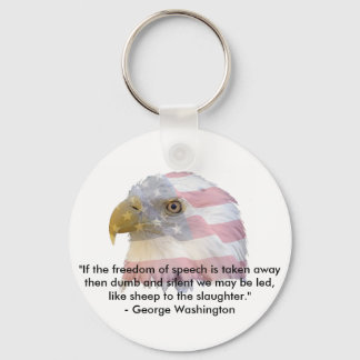 Porte-clés George Washington