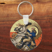Porte-clés George Washington à cheval (Recto)