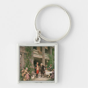 Porte-clés George Washington au jardin de Bartram