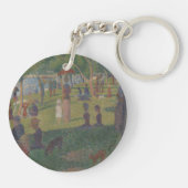 Porte-clés Georges Pierre Seurat | Etudier pour un dimanche s (Dos)