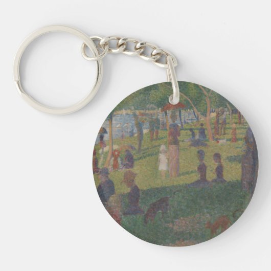Porte-clés Georges Pierre Seurat | Etudier pour un dimanche s (Devant)