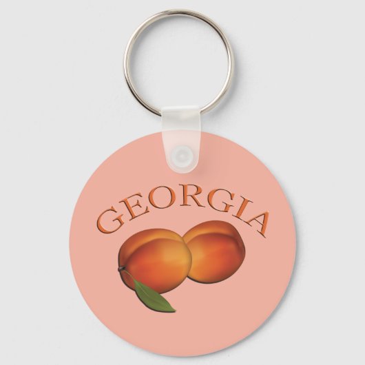 Porte-clés Georgia Peach (Recto)