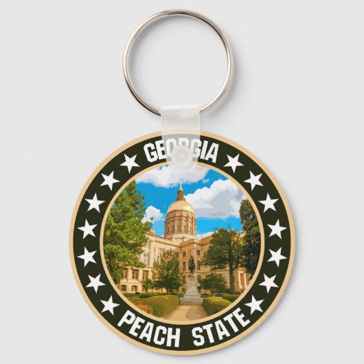 Porte-clés Géorgie (Verso)