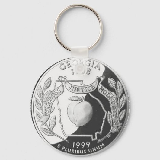 Porte-clés Géorgie (Recto)