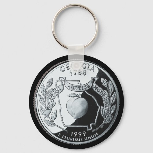 PORTE-CLÉS GÉORGIE (Recto)