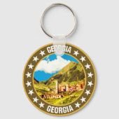 Porte-clés Géorgie (Verso)