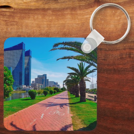 Porte-clés Géorgie Batumi Architecture Paysage (Verso)