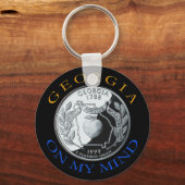 PORTE-CLÉS GÉORGIE DANS MON ESPRIT (Recto)