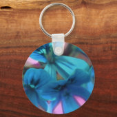 Porte-clés Geraniums bleus (Recto)