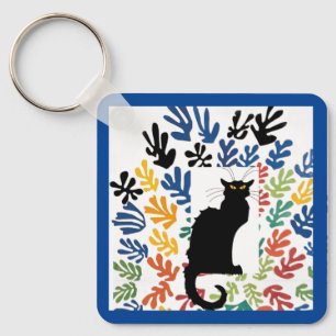Porte-clés Gerbe de Matisse, Cat Art Parody,