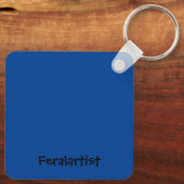 Porte-clés Gerbe de Matisse, Cat Art Parody, (Verso)