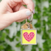 Porte-clés Gerber Daisy Heart (main)
