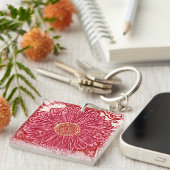Porte-clés Gerbera Daisy (Devant Droit)
