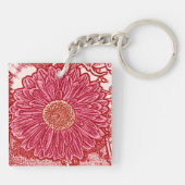 Porte-clés Gerbera Daisy (Dos)